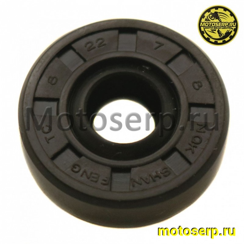 Купить  ====Сальник  8*22*7 NQK.SF (шт) (0 купить с доставкой по Москве и России, цена, технические характеристики, комплектация фото  - motoserp.ru