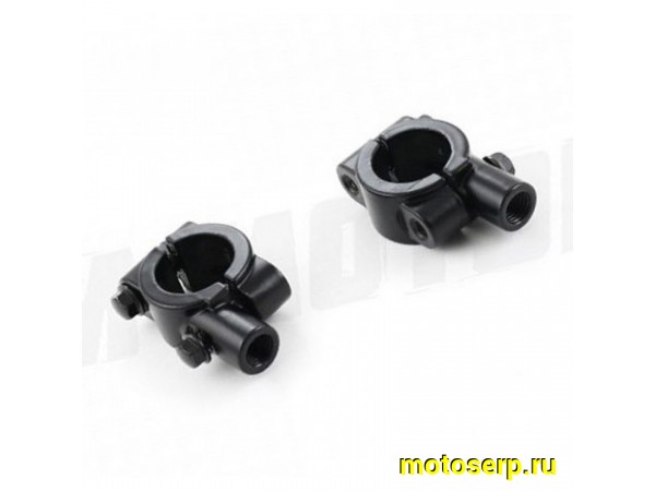 Купить  Крепление (кронштейн) для зеркала на руль 22мм, d-10мм  правая резьба (пара) (SM 573-3202 купить с доставкой по Москве и России, цена, технические характеристики, комплектация фото  - motoserp.ru