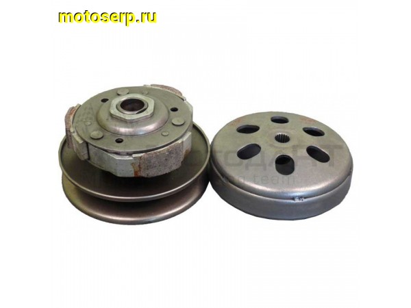 Купить  Сцепление центробежное в сб. (вариатор задний) 157QMJ/152QMI (щека D-126mm, барабан d-112mm 22зуб.) Nirvana (шт) (0 купить с доставкой по Москве и России, цена, технические характеристики, комплектация фото  - motoserp.ru