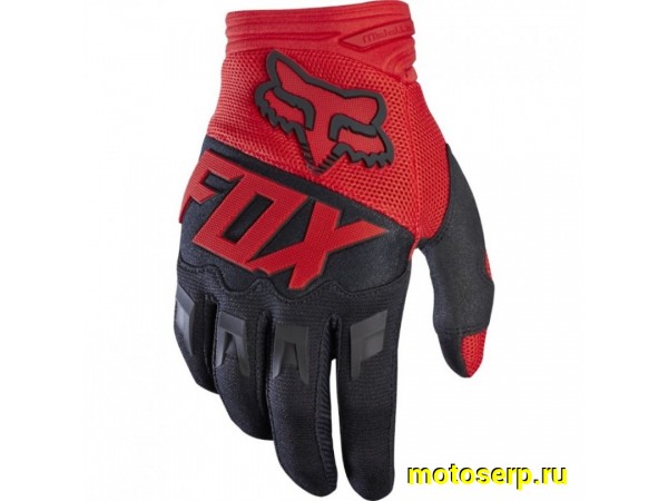 Купить  Перчатки Fox Dirtpaw Race красно-черный L (пар) (МотоЯ     купить с доставкой по Москве и России, цена, технические характеристики, комплектация фото  - motoserp.ru