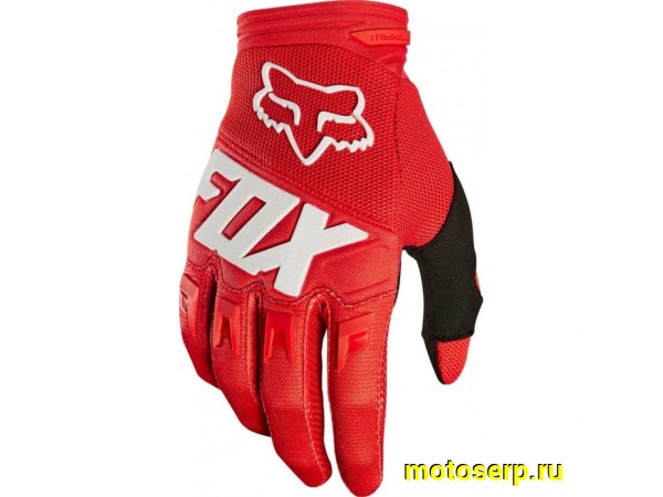 Купить  Перчатки Fox Dirtpaw Race красный XL (пар) (МотоЯ     купить с доставкой по Москве и России, цена, технические характеристики, комплектация фото  - motoserp.ru
