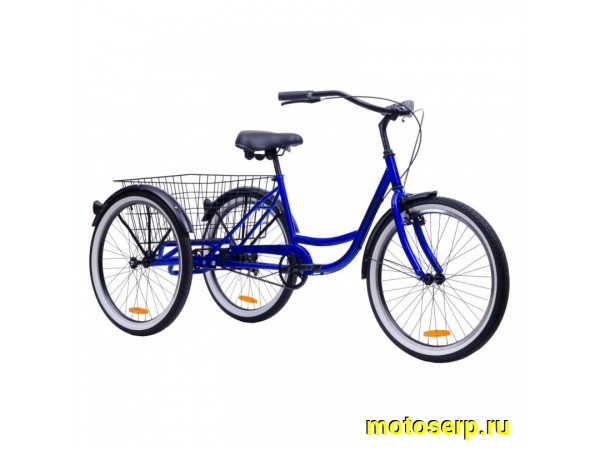 Купить  20" DELTA TRIKE (Дельта Трайк) велосипед грузовой 20"; 7ск; рама-сталь; тормоз-ножной/V-Brake (шт) (MM 38889  (0 купить с доставкой по Москве и России, цена, технические характеристики, комплектация фото  - motoserp.ru