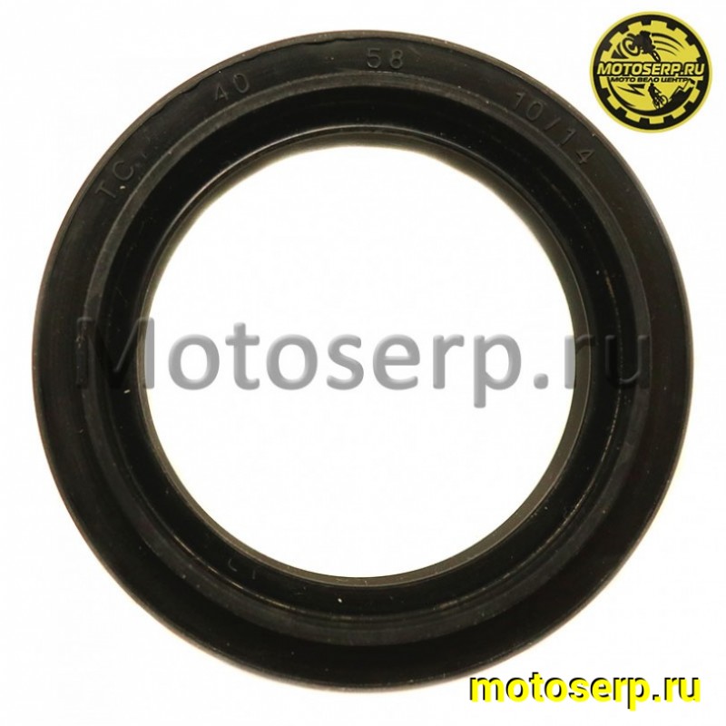 Купить  Сальник 40*58*10/14  (шт) (0 купить с доставкой по Москве и России, цена, технические характеристики, комплектация фото  - motoserp.ru