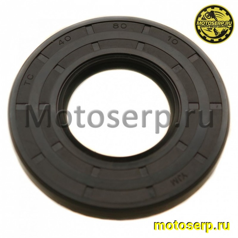 Купить  ====Сальник 40*80*10  (шт) (0 купить с доставкой по Москве и России, цена, технические характеристики, комплектация фото  - motoserp.ru