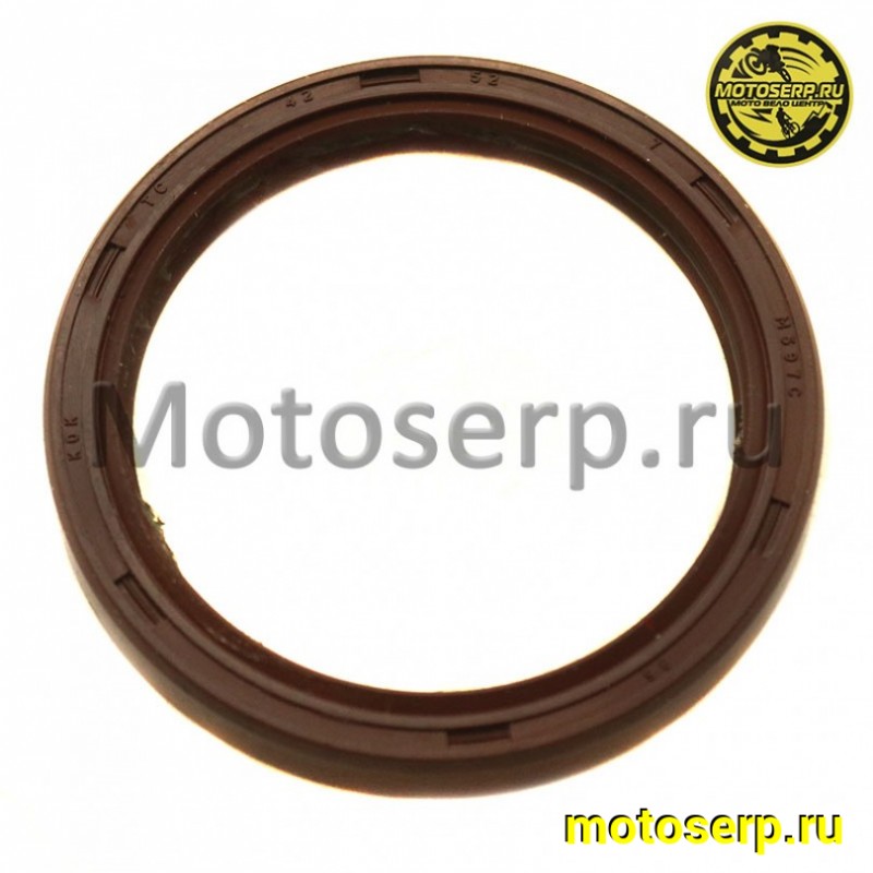 Купить  Сальник 42*52*7  (шт) (0 купить с доставкой по Москве и России, цена, технические характеристики, комплектация фото  - motoserp.ru