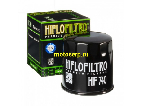 Купить  Масл. фильтр HI FLO HF740 JP (шт) купить с доставкой по Москве и России, цена, технические характеристики, комплектация фото  - motoserp.ru