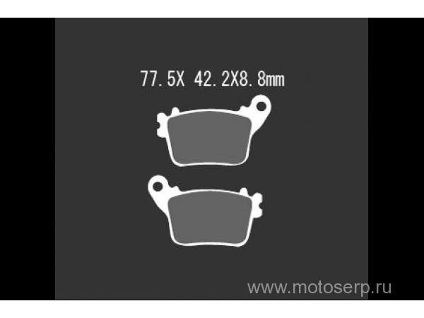 Купить  Тормозные колодки SBS HONDA CBR 600 RR, CBR 1000 RR дисковые JAPAN (834RQ) (компл) (0 купить с доставкой по Москве и России, цена, технические характеристики, комплектация фото  - motoserp.ru