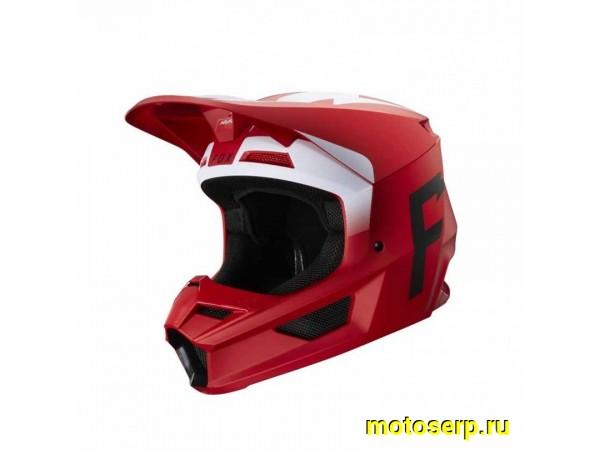 Купить  Шлем Кросс Fox V1 Werd Helmet Flame Red XL 61-62cm (25473-122-XL) 1450гр (шт) (0 купить с доставкой по Москве и России, цена, технические характеристики, комплектация фото  - motoserp.ru