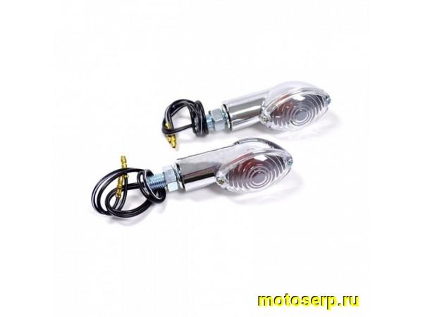 Купить  Поворотники EMGO LED MINI-CATEYE CHR CLR CLR AMB хром 61-75350  (пар) (0 купить с доставкой по Москве и России, цена, технические характеристики, комплектация фото  - motoserp.ru