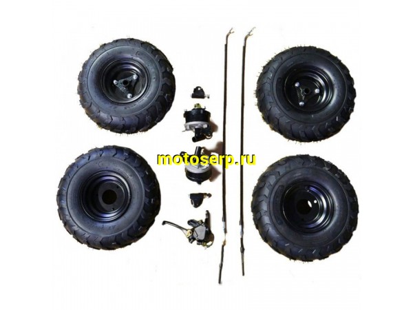 Купить  ====Колесо Комплект для установки колес ATV на Miсro Snow  - 4 шт. (комп) (MOTAX купить с доставкой по Москве и России, цена, технические характеристики, комплектация фото  - motoserp.ru