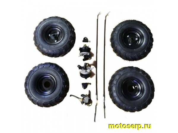 Купить  ====Колесо Комплект для установки колес ATV на Miсro Snow  - 4 шт. (комп) (MOTAX купить с доставкой по Москве и России, цена, технические характеристики, комплектация фото  - motoserp.ru