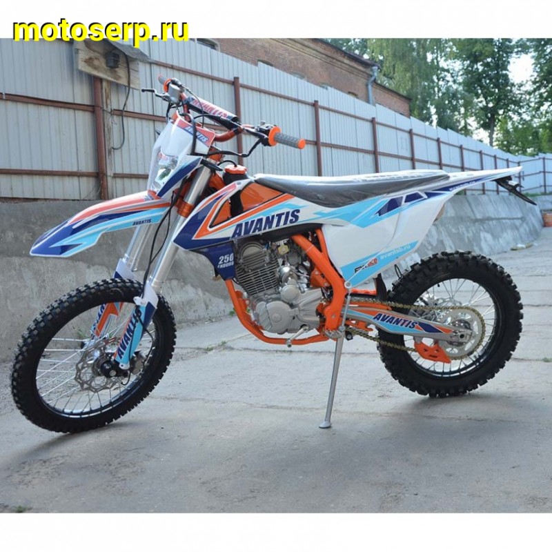 Купить  ====Мотоцикл Кросс/Эндуро AVANTIS Enduro 250 FA CARB (KTM) (спортинв), 21/18, 172FMM, 250сс, 4Т, возд. охл., диск/диск (шт) купить с доставкой по Москве и России, цена, технические характеристики, комплектация фото  - motoserp.ru