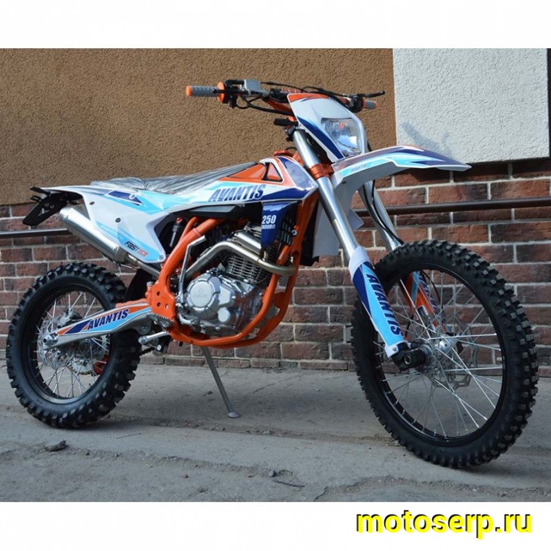 Купить  ====Мотоцикл Кросс/Эндуро AVANTIS Enduro 250 FA CARB (KTM) (спортинв), 21/18, 172FMM, 250сс, 4Т, возд. охл., диск/диск (шт) купить с доставкой по Москве и России, цена, технические характеристики, комплектация фото  - motoserp.ru