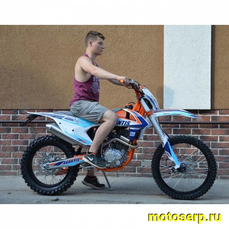 Купить  ====Мотоцикл Кросс/Эндуро AVANTIS Enduro 250 FA CARB (KTM) (спортинв), 21/18, 172FMM, 250сс, 4Т, возд. охл., диск/диск (шт) купить с доставкой по Москве и России, цена, технические характеристики, комплектация фото  - motoserp.ru
