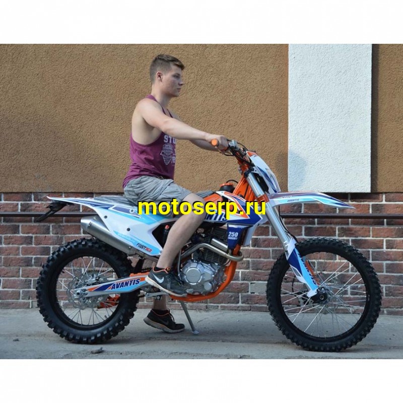 Купить  ====Мотоцикл Кросс/Эндуро AVANTIS Enduro 250 FA CARB (KTM) (спортинв), 21/18, 172FMM, 250сс, 4Т, возд. охл., диск/диск (шт) купить с доставкой по Москве и России, цена, технические характеристики, комплектация фото  - motoserp.ru