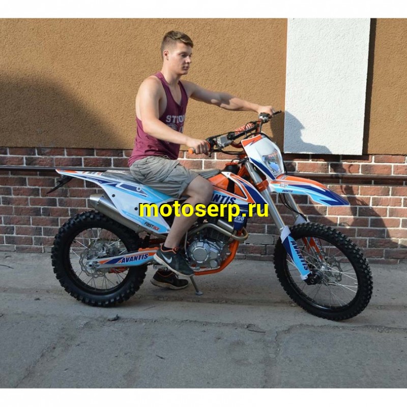 Купить  ====Мотоцикл Кросс/Эндуро AVANTIS Enduro 250 FA CARB (KTM) (спортинв), 21/18, 172FMM, 250сс, 4Т, возд. охл., диск/диск (шт) купить с доставкой по Москве и России, цена, технические характеристики, комплектация фото  - motoserp.ru