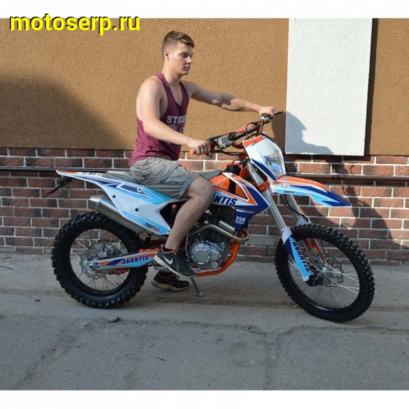 Купить  ====Мотоцикл Кросс/Эндуро AVANTIS Enduro 250 FA CARB (KTM) (спортинв), 21/18, 172FMM, 250сс, 4Т, возд. охл., диск/диск (шт) купить с доставкой по Москве и России, цена, технические характеристики, комплектация фото  - motoserp.ru