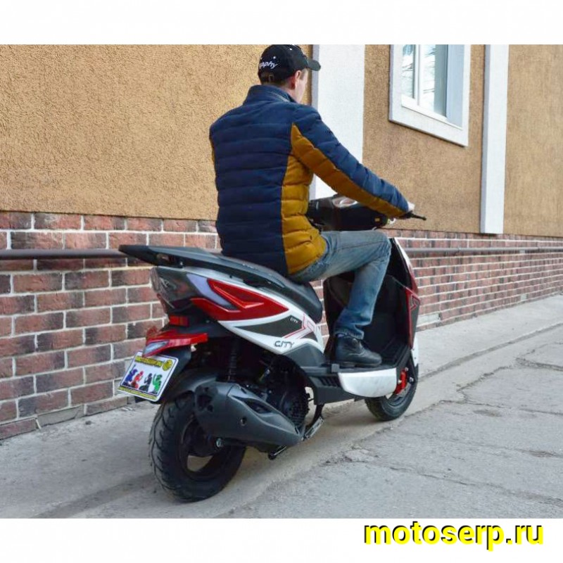 Купить  Скутер VMC CITY (Венто Сити) 50cc; 1,5 местный, 4Т, возд. охлажд., диск/барабан, кол. 10/10 (шт) 01500 (Vento купить с доставкой по Москве и России, цена, технические характеристики, комплектация фото  - motoserp.ru