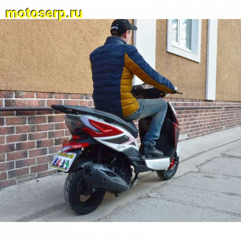 Купить  Скутер VMC CITY (Венто Сити) 50cc; 1,5 местный, 4Т, возд. охлажд., диск/барабан, кол. 10/10 (шт) 01500 (Vento купить с доставкой по Москве и России, цена, технические характеристики, комплектация фото  - motoserp.ru