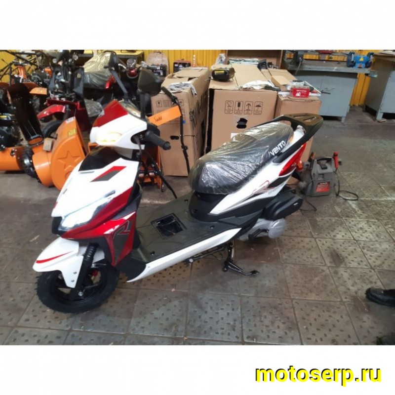 Купить  Скутер VMC CITY (Венто Сити) 50cc; 1,5 местный, 4Т, возд. охлажд., диск/барабан, кол. 10/10 (шт) 01500 (Vento купить с доставкой по Москве и России, цена, технические характеристики, комплектация фото  - motoserp.ru