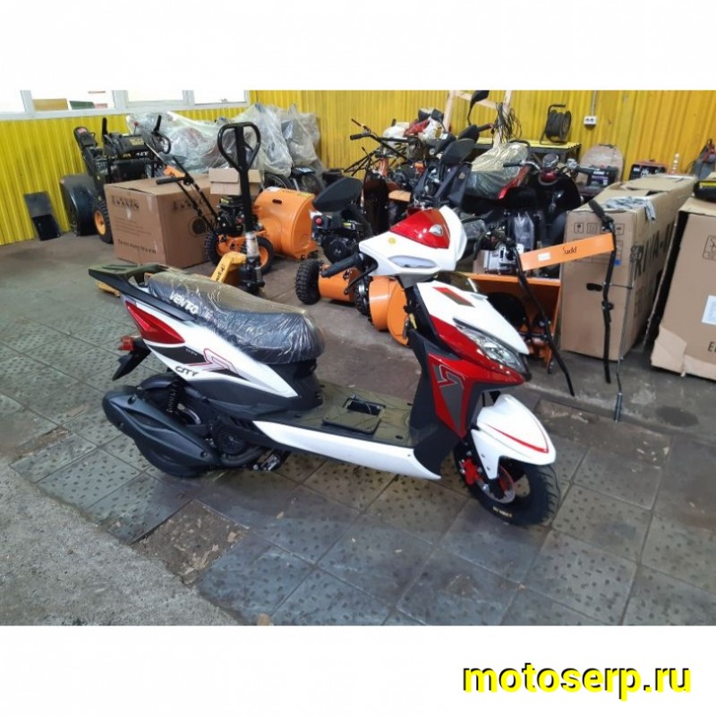 Купить  Скутер VMC CITY (Венто Сити) 50cc; 1,5 местный, 4Т, возд. охлажд., диск/барабан, кол. 10/10 (шт) 01500 (Vento купить с доставкой по Москве и России, цена, технические характеристики, комплектация фото  - motoserp.ru