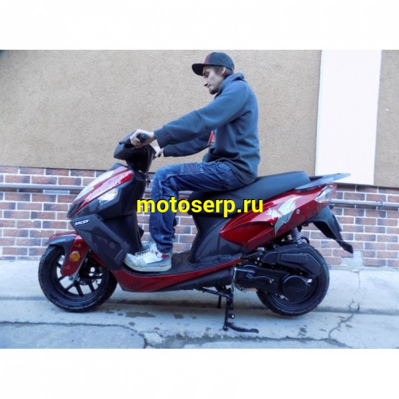 Купить  ====Скутер RACER RC150T-15,150сс,4-такт.,возд.охл.,.карбюр.,вариатор, два аморт.,диск/диск, кол. 13"/13" (шт) купить с доставкой по Москве и России, цена, технические характеристики, комплектация фото  - motoserp.ru