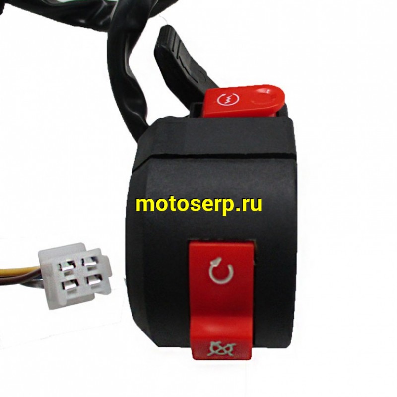 Купить  Переключатели руля (ПК) блок переключателя (4 пров.) ATV110 (4 пров)  EAGLE (левый) с обогатителем и др. (шт) (ML 10195 купить с доставкой по Москве и России, цена, технические характеристики, комплектация фото  - motoserp.ru