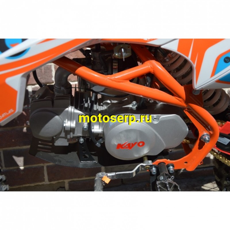 Купить  ====Питбайк KAYO BASIC YX 125 17/14 KRZ (спортинв), 17/14 , 4Т, воздуш. охлажд., кикстартер, фара, счетчик моточасов, диск/диск, (шт) (SM купить с доставкой по Москве и России, цена, технические характеристики, комплектация фото  - motoserp.ru