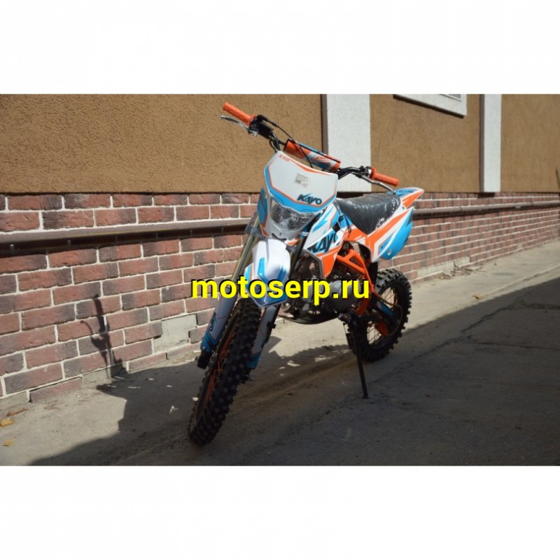 Купить  ====Питбайк KAYO BASIC YX 125 17/14 KRZ (спортинв), 17/14 , 4Т, воздуш. охлажд., кикстартер, фара, счетчик моточасов, диск/диск, (шт) (SM купить с доставкой по Москве и России, цена, технические характеристики, комплектация фото  - motoserp.ru