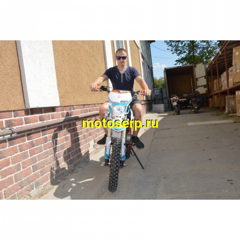 Купить  ====Питбайк KAYO BASIC YX 125 17/14 KRZ (спортинв), 17/14 , 4Т, воздуш. охлажд., кикстартер, фара, счетчик моточасов, диск/диск, (шт) (SM купить с доставкой по Москве и России, цена, технические характеристики, комплектация фото  - motoserp.ru