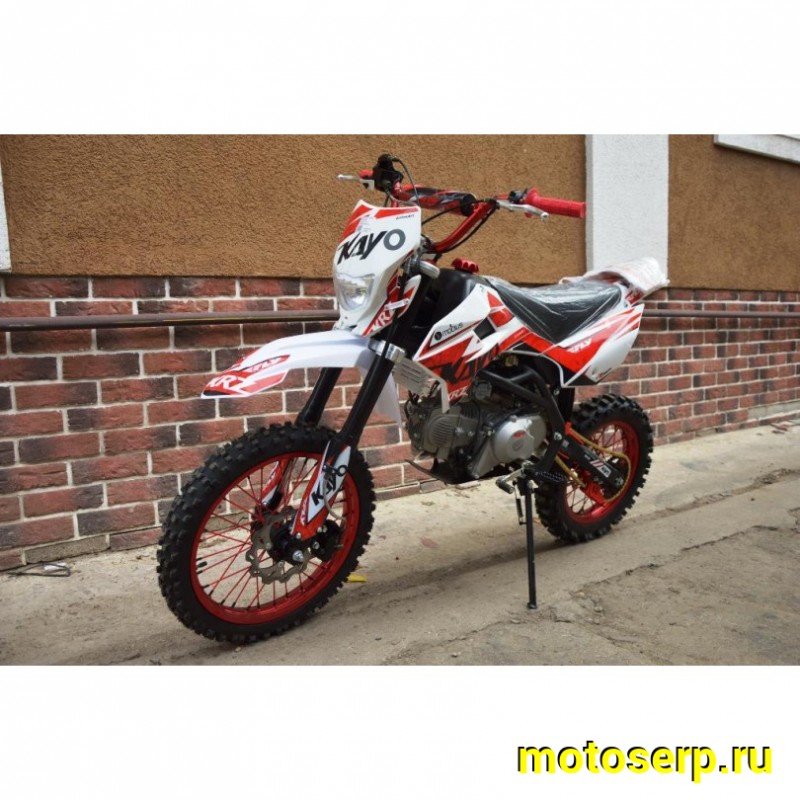 Купить  Питбайк KAYO CLASSIC YX140EM KRZ (спортинв), 17/14,  эл.стартер, (шт) (0 купить с доставкой по Москве и России, цена, технические характеристики, комплектация фото  - motoserp.ru