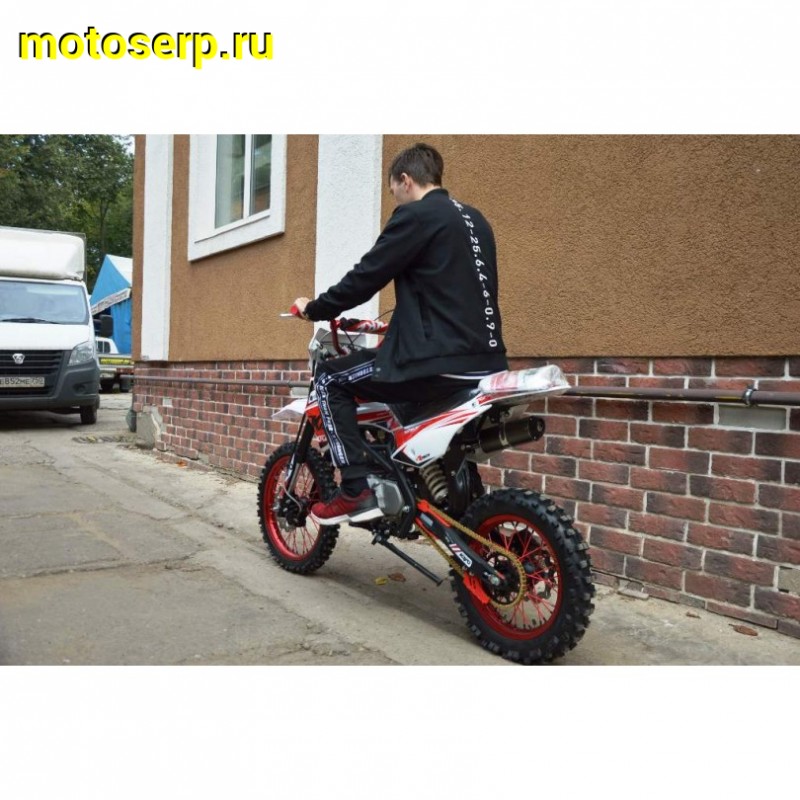 Купить  Питбайк KAYO CLASSIC YX140EM KRZ (спортинв), 17/14,  эл.стартер, (шт) (0 купить с доставкой по Москве и России, цена, технические характеристики, комплектация фото  - motoserp.ru