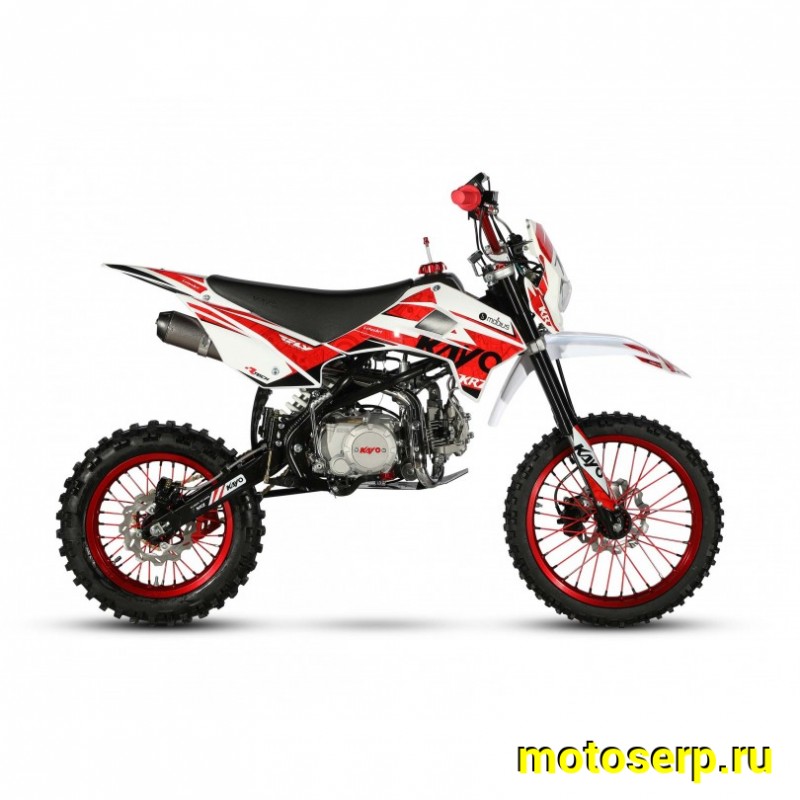 Купить  Питбайк KAYO CLASSIC YX140EM KRZ (спортинв), 17/14,  эл.стартер, (шт) (0 купить с доставкой по Москве и России, цена, технические характеристики, комплектация фото  - motoserp.ru