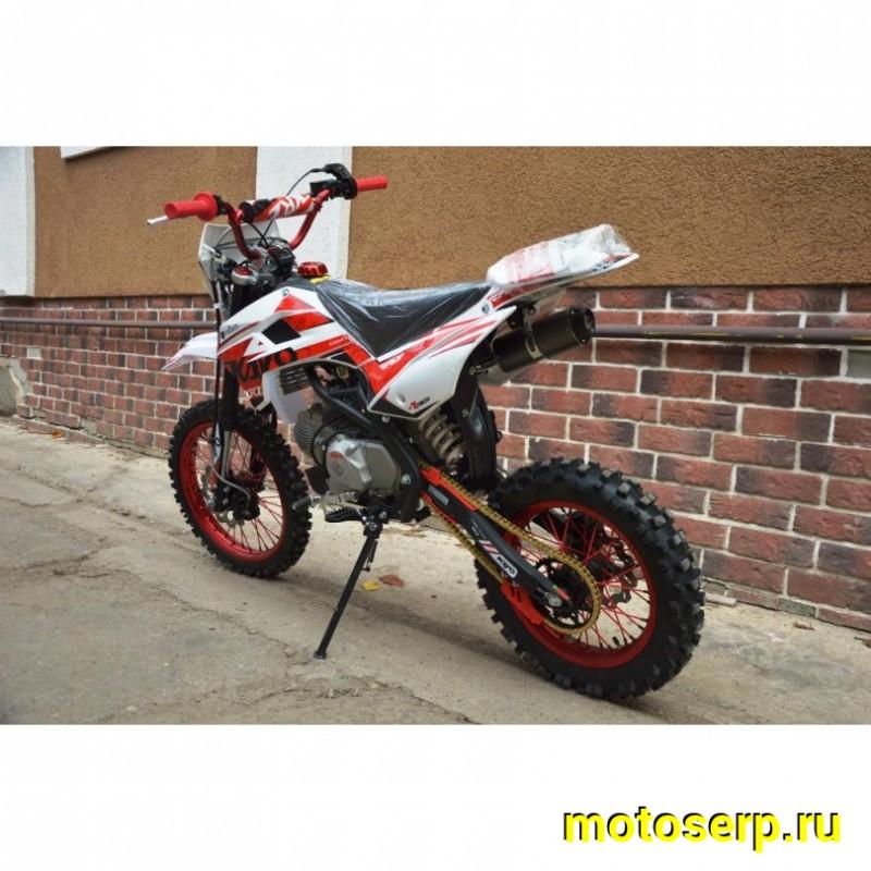 Купить  Питбайк KAYO CLASSIC YX140EM KRZ (спортинв), 17/14,  эл.стартер, (шт) (0 купить с доставкой по Москве и России, цена, технические характеристики, комплектация фото  - motoserp.ru