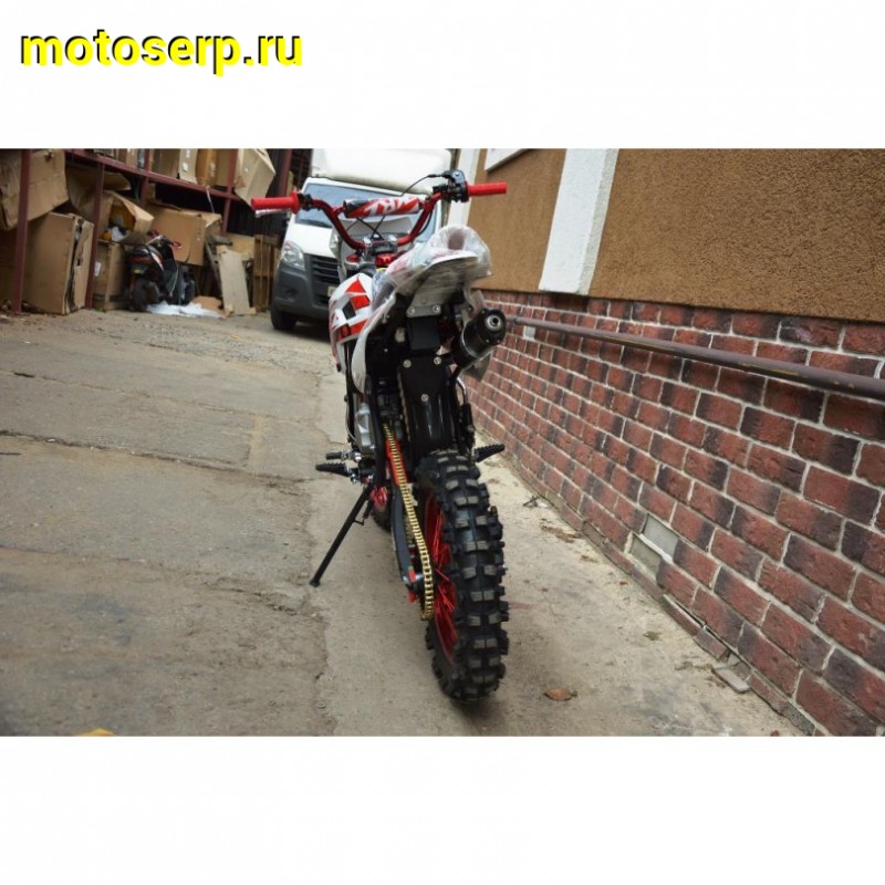 Купить  Питбайк KAYO CLASSIC YX140EM KRZ (спортинв), 17/14,  эл.стартер, (шт) (0 купить с доставкой по Москве и России, цена, технические характеристики, комплектация фото  - motoserp.ru