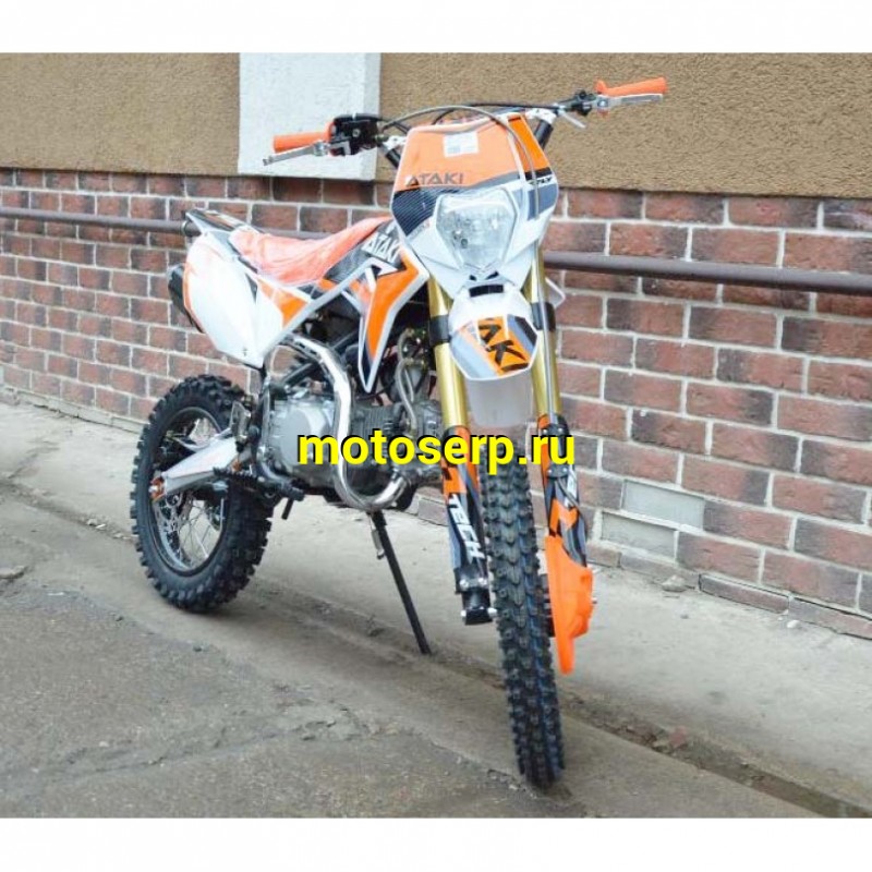 Купить  ====Питбайк ATAKI START YX140 CRF (спортинв), 17/14, 4Т., маслян. охл., мех КПП (шт) (SM купить с доставкой по Москве и России, цена, технические характеристики, комплектация фото  - motoserp.ru