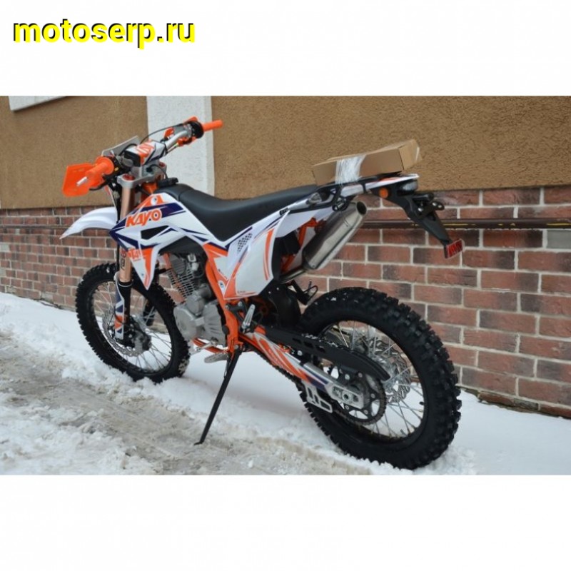 Купить  ====Кросс KAYO Мотоцикл кроссовый KAYO T4 250 ENDURO (ЭПТС), 21/18, 172FMM (маркирован 169FMM), 4Т, возд. охлажд; диск. торм,  (шт). (SM купить с доставкой по Москве и России, цена, технические характеристики, комплектация фото  - motoserp.ru