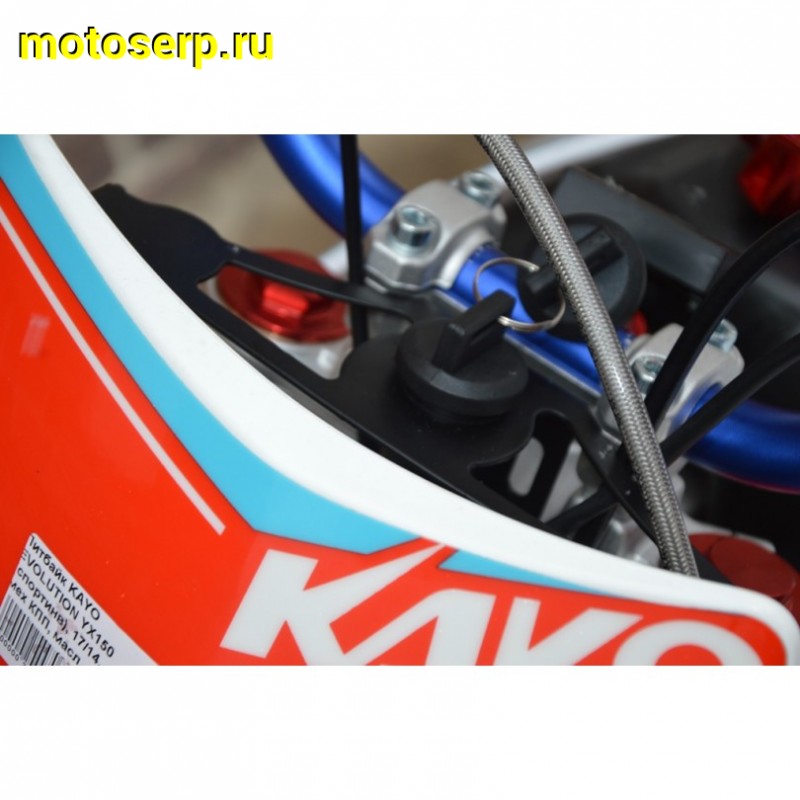 Купить  ====Питбайк KAYO EVOLUTION YX150 (спортинв), 17/14, 4Т, мех КПП, масл. охл., диск/диск. (шт) (SM купить с доставкой по Москве и России, цена, технические характеристики, комплектация фото  - motoserp.ru