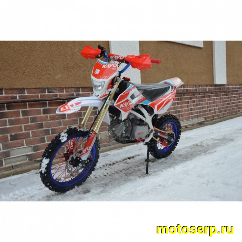Купить  ====Питбайк KAYO EVOLUTION YX150 (спортинв), 17/14, 4Т, мех КПП, масл. охл., диск/диск. (шт) (SM купить с доставкой по Москве и России, цена, технические характеристики, комплектация фото  - motoserp.ru