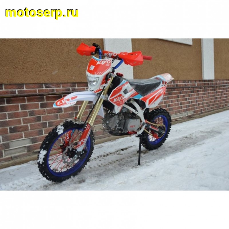 Купить  ====Питбайк KAYO EVOLUTION YX150 (спортинв), 17/14, 4Т, мех КПП, масл. охл., диск/диск. (шт) (SM купить с доставкой по Москве и России, цена, технические характеристики, комплектация фото  - motoserp.ru