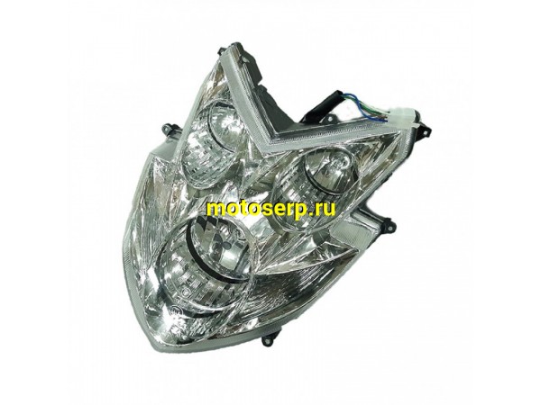Купить  ====Фара передняя Triton, Recer Stels, EAGLE KING (шт) (Recer STE0003 купить с доставкой по Москве и России, цена, технические характеристики, комплектация фото  - motoserp.ru