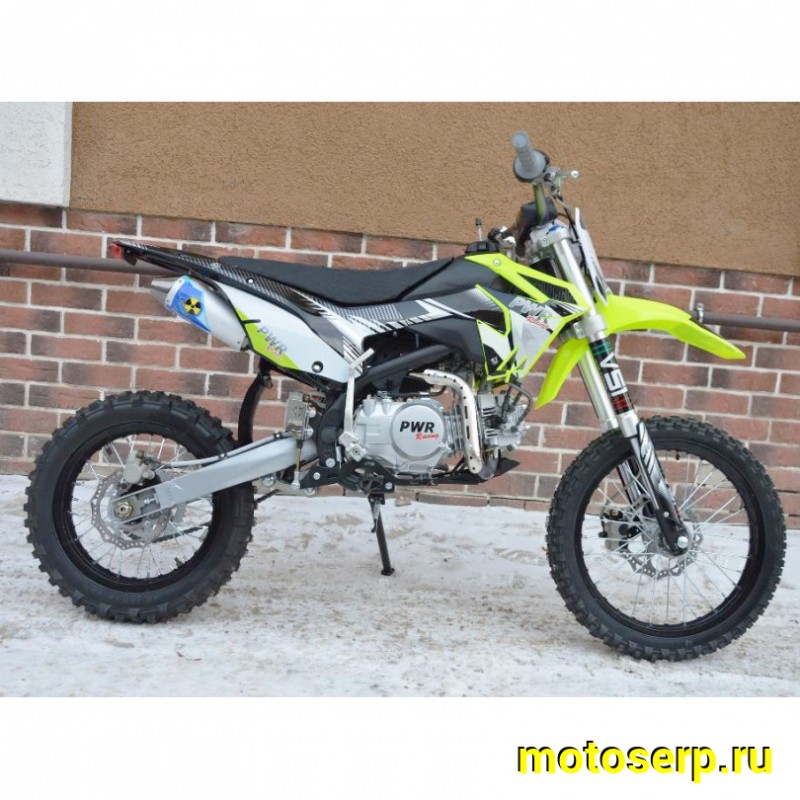 Купить  ====Питбайк PWR Racing FRZ 140 (спортинв), 17/14, 140сс,масл.охл.,карбюр., диск/диск, счетчик моточасов (Бер) (шт)  (12945 купить с доставкой по Москве и России, цена, технические характеристики, комплектация фото  - motoserp.ru