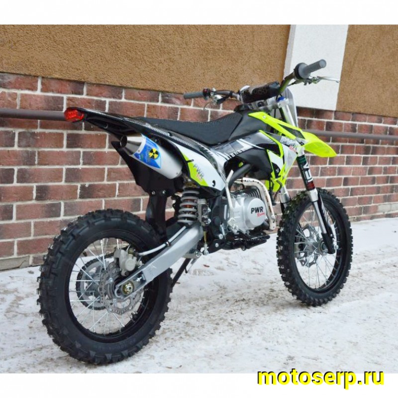 Купить  ====Питбайк PWR Racing FRZ 140 (спортинв), 17/14, 140сс,масл.охл.,карбюр., диск/диск, счетчик моточасов (Бер) (шт)  (12945 купить с доставкой по Москве и России, цена, технические характеристики, комплектация фото  - motoserp.ru