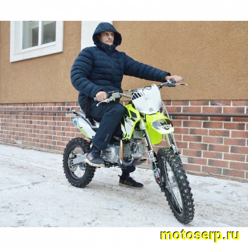 Купить  ====Питбайк PWR Racing FRZ 140 (спортинв), 17/14, 140сс,масл.охл.,карбюр., диск/диск, счетчик моточасов (Бер) (шт)  (12945 купить с доставкой по Москве и России, цена, технические характеристики, комплектация фото  - motoserp.ru