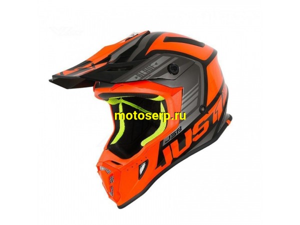Купить  ====Шлем Кросс JUST1 J38 BLADE оранжевый/черный  глянцевый  р-р XS (2020г)  (шт) (SM 880-4323 купить с доставкой по Москве и России, цена, технические характеристики, комплектация фото  - motoserp.ru