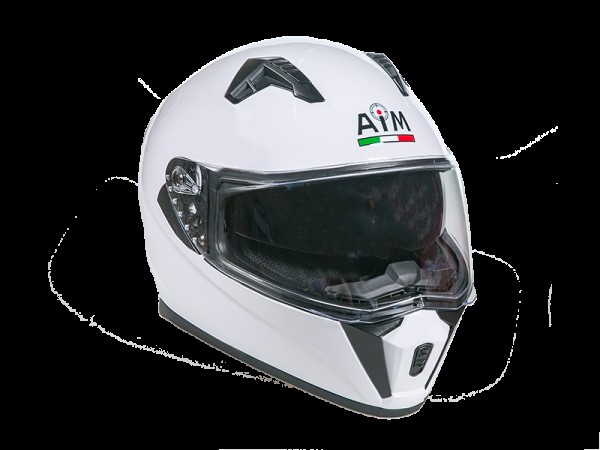 Купить  Шлем закрытый AiM JK320 White Glossy XXL (шт) (AIM 320-007-XXL купить с доставкой по Москве и России, цена, технические характеристики, комплектация фото  - motoserp.ru