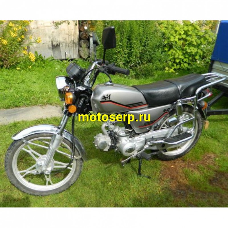 Купить  ====Мопед ЗиД 50 (YX50-C9)  4Т ,50 сс ,3 л.с.,возд.охл.,карб.,торм. бараб./бараб.,кол 17"/17" (шт)  купить с доставкой по Москве и России, цена, технические характеристики, комплектация фото  - motoserp.ru
