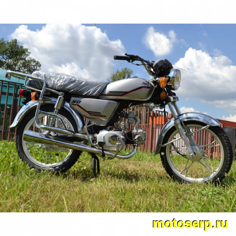 Купить  ====Мопед ЗиД 50 (YX50-C9)  4Т ,50 сс ,3 л.с.,возд.охл.,карб.,торм. бараб./бараб.,кол 17"/17" (шт)  купить с доставкой по Москве и России, цена, технические характеристики, комплектация фото  - motoserp.ru