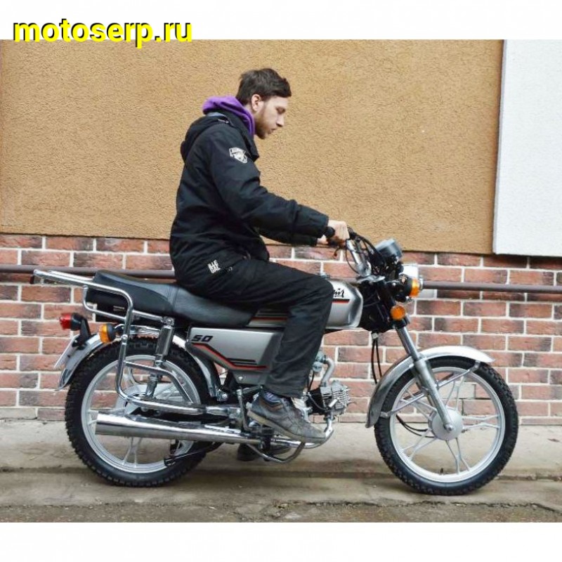 Купить  ====Мопед ЗиД 50 (YX50-C9)  4Т ,50 сс ,3 л.с.,возд.охл.,карб.,торм. бараб./бараб.,кол 17"/17" (шт)  купить с доставкой по Москве и России, цена, технические характеристики, комплектация фото  - motoserp.ru