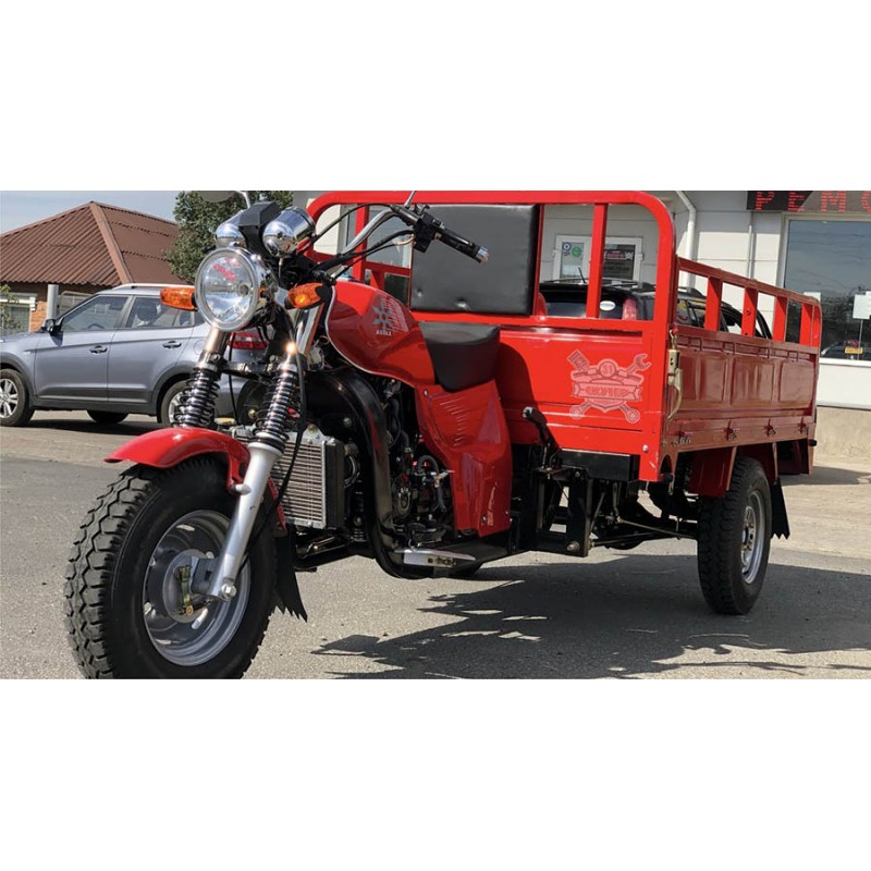 Купить  Трицикл LIFAN AGIAX 2 (АЯКС) 250/300 сс, 5МКПП + реверс (механика), жидк. охлаж., бараб/бараб, 5.00-12"/5.00-12", кузов 2м. (шт) (MM 96983 купить с доставкой по Москве и России, цена, технические характеристики, комплектация фото  - motoserp.ru